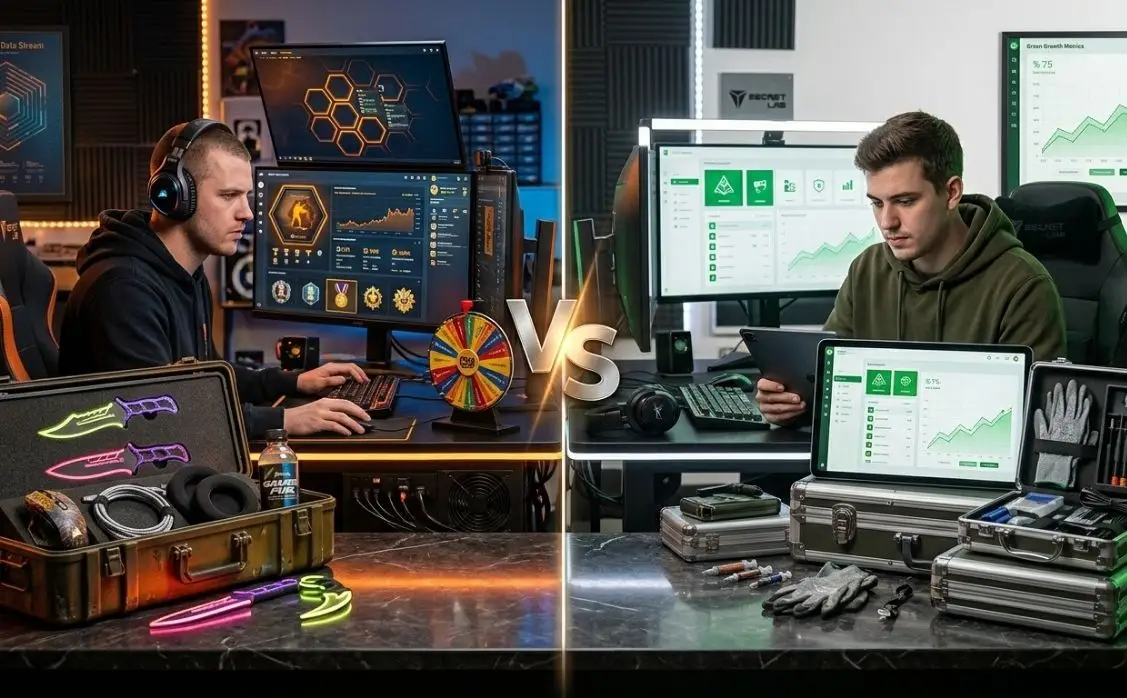 Hellcase ve Skin.Club Karşılaştırması