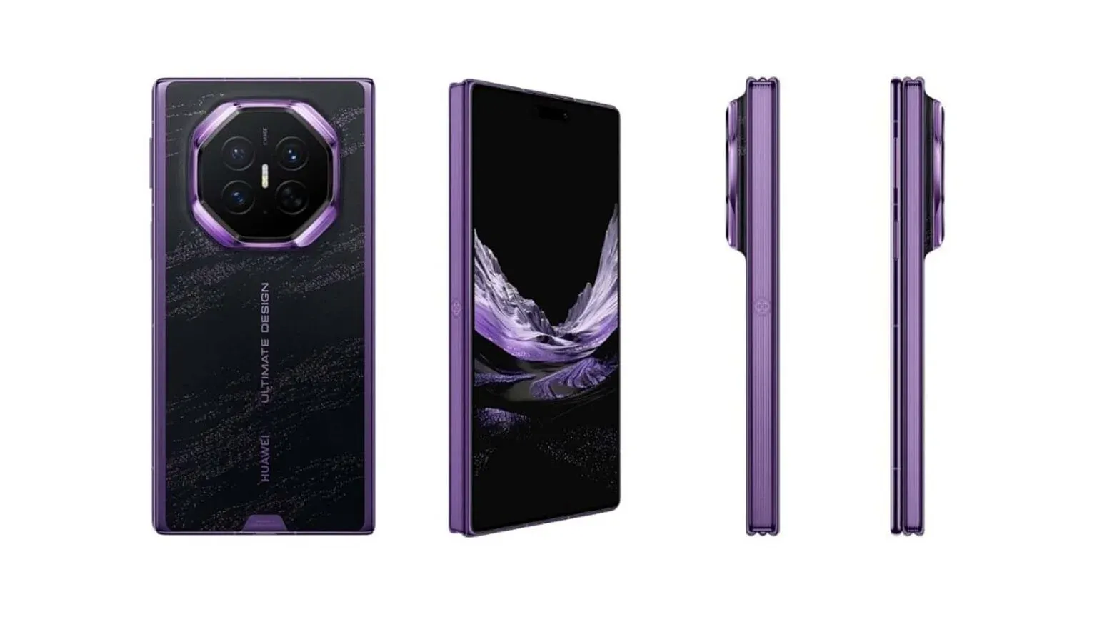 Huawei Mate XT2 İçin Yeni Görseller Ortaya Çıktı 4 Huawei Mate XT2 Tasarımıyla Dikkat Çekecek
