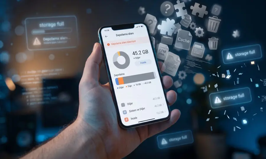 Telefon Hafızasında Diğer Kısmı Neden Bu Kadar Yer Kaplıyor
