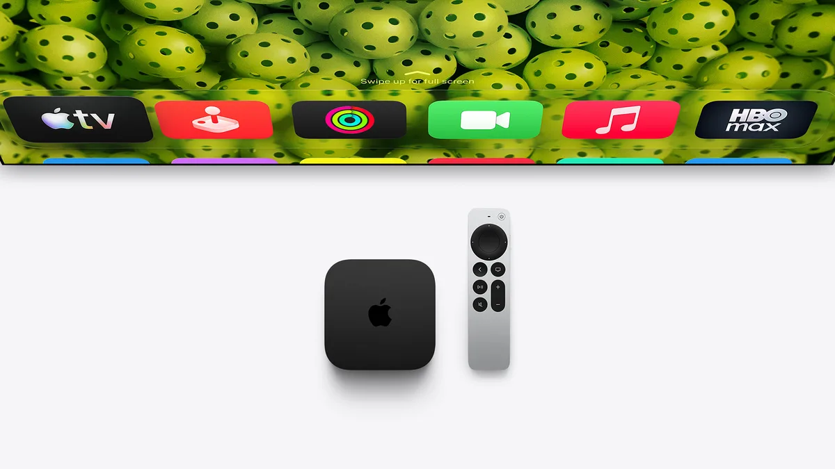 Instagram Apple TV uygulaması için Apple TV 4K ve Siri Remote