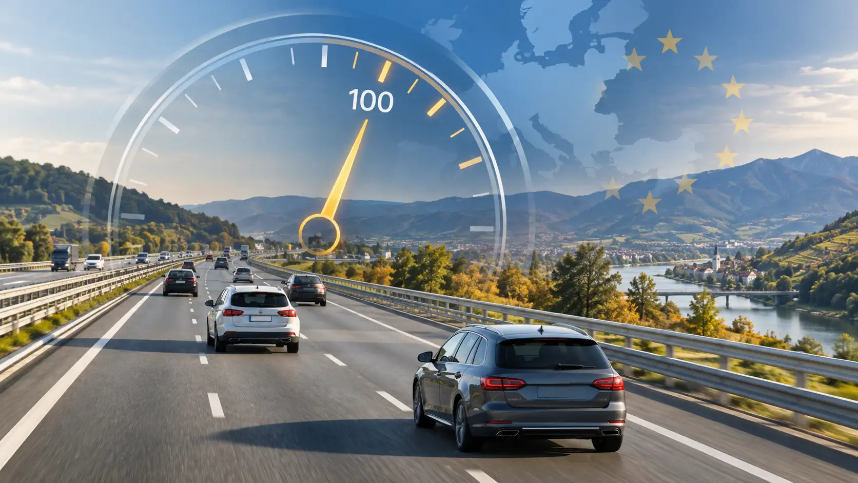 Avrupa otoyollarında benzinli ve dizel araçlar için 100 km/saat hız sınırı önerildi. Elektrikli araçlar