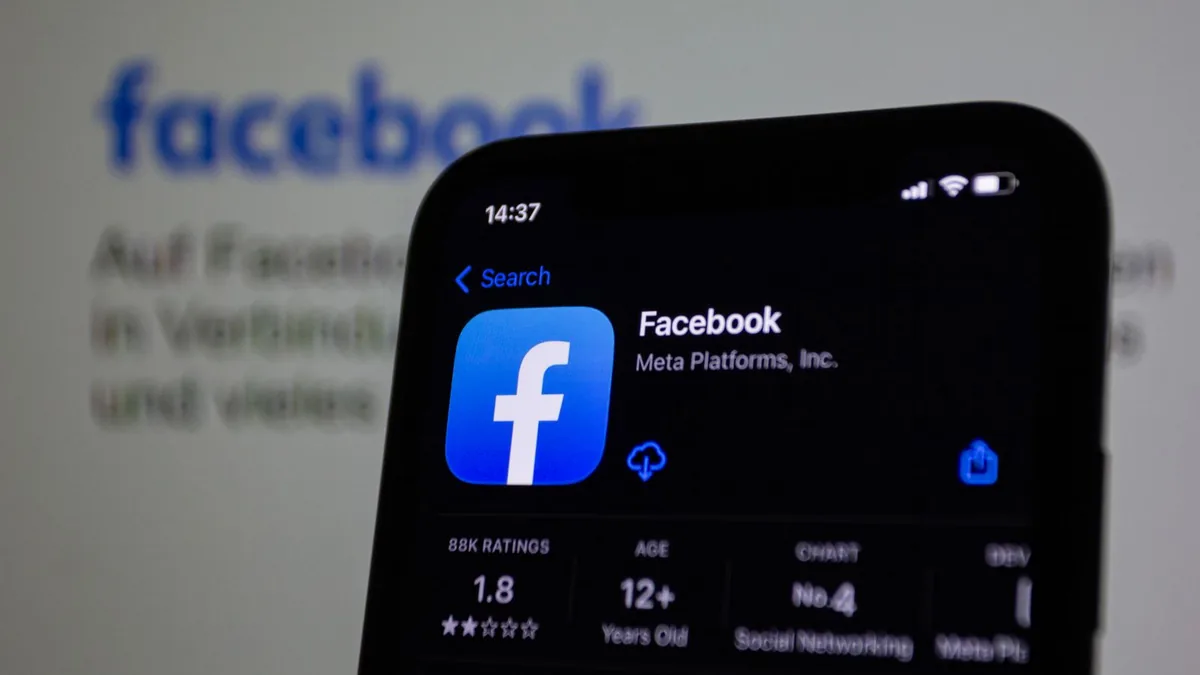 Meta veri gizliliği davası Facebook uygulaması