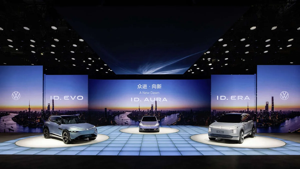 Volkswagen ID. Aura L5 öncesi Şanghay konseptleri