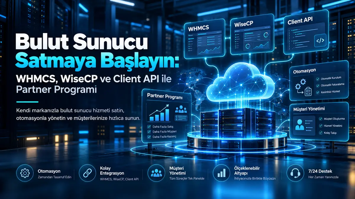 Voyar partner programı ile bulut sunucu satışı