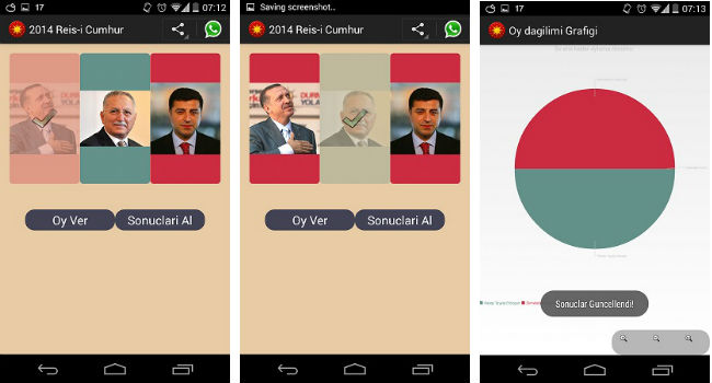 Cumhurbaşkanlığı Seçimi Uygulaması