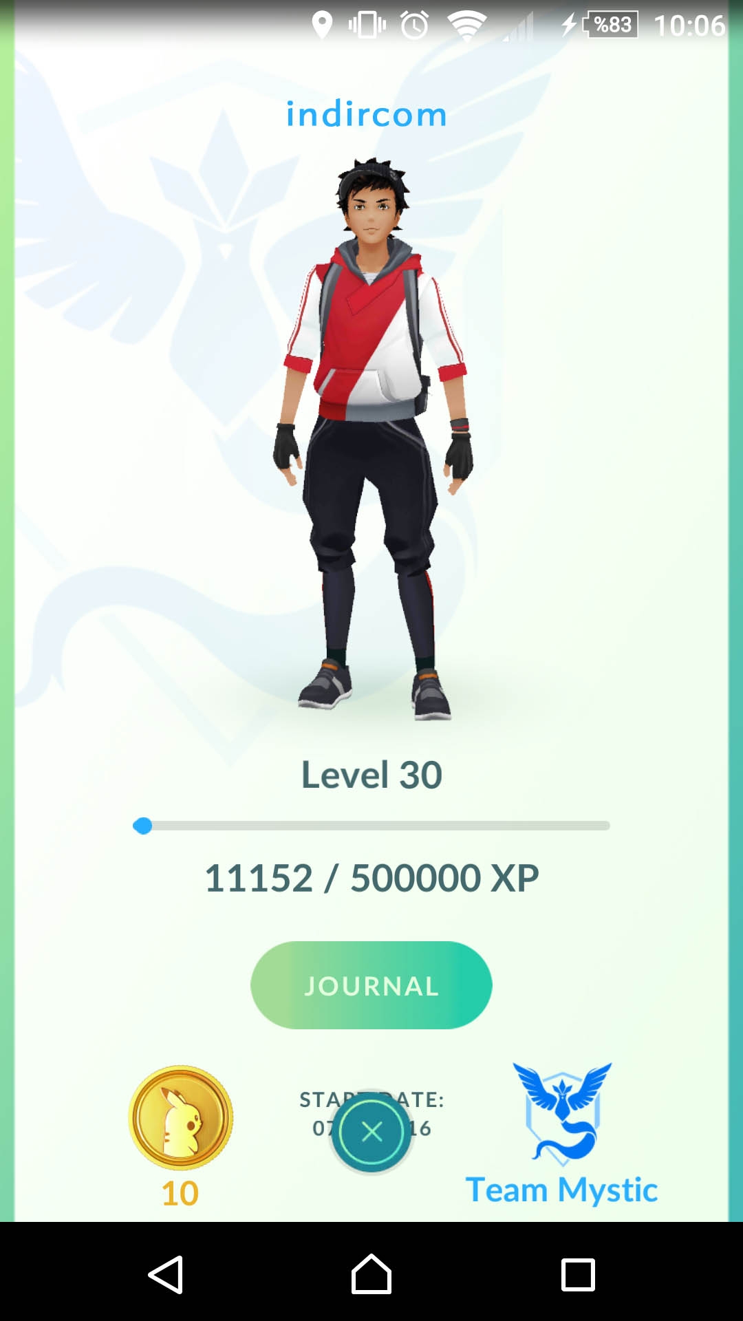 Pokemon Go 30 Level Profil