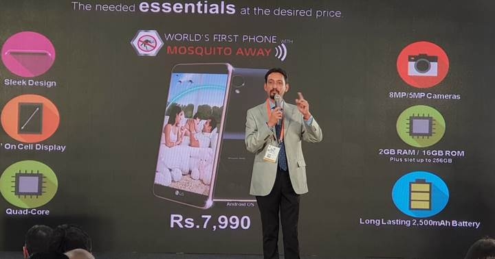 Lg'den sinek savar telefon