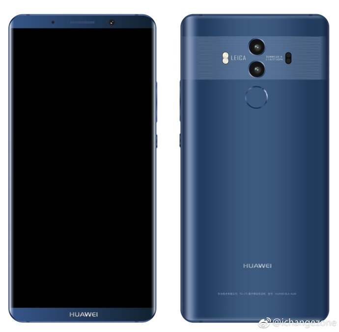 Huawei Mate 10 Pro İçin Yeni Sızıntılar Gün Yüzüne Çıktı