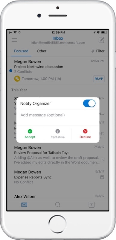 Microsoft Outlook Mobil Uygulamaları Güncelleniyor!
