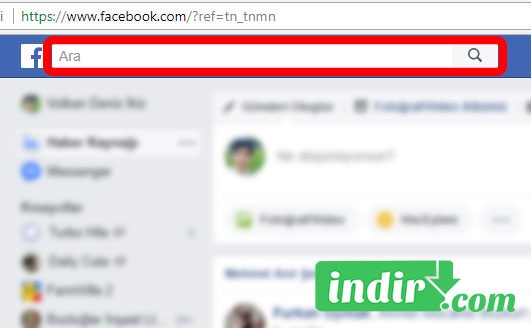 Bilgisayarda Facebook Arama Geçmişi Nasıl Silinir?