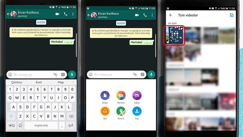 Whatsapp Videolarını Gif'e Dönüştürme