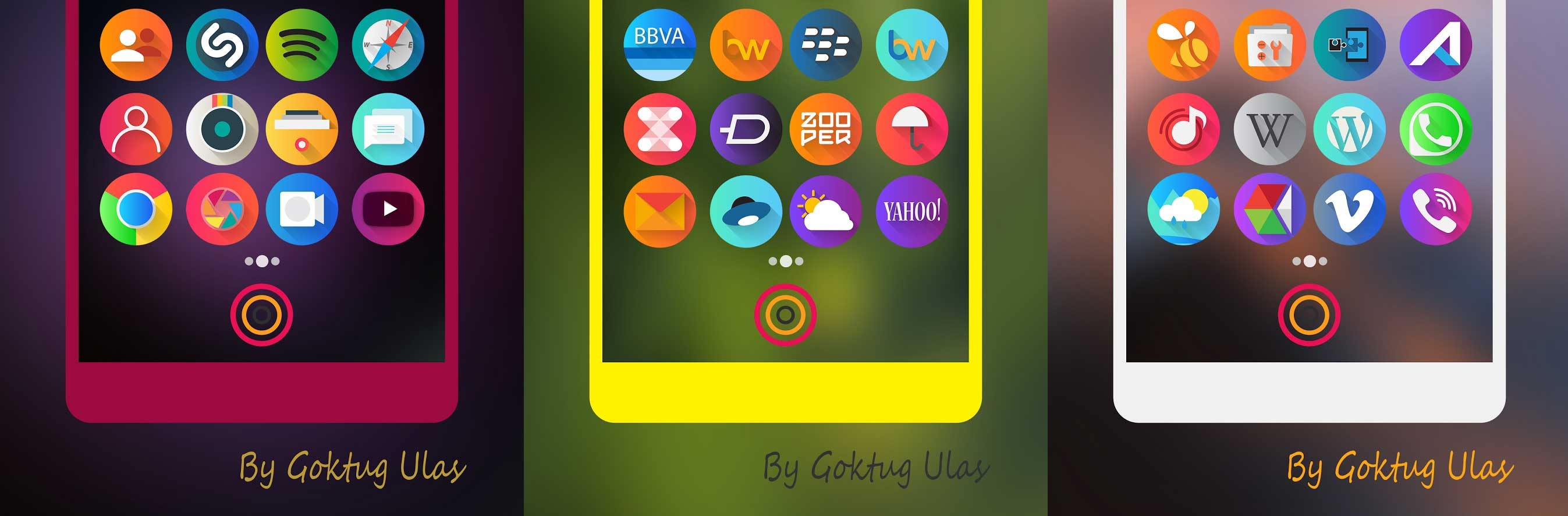 Graby Spin Icon Pack