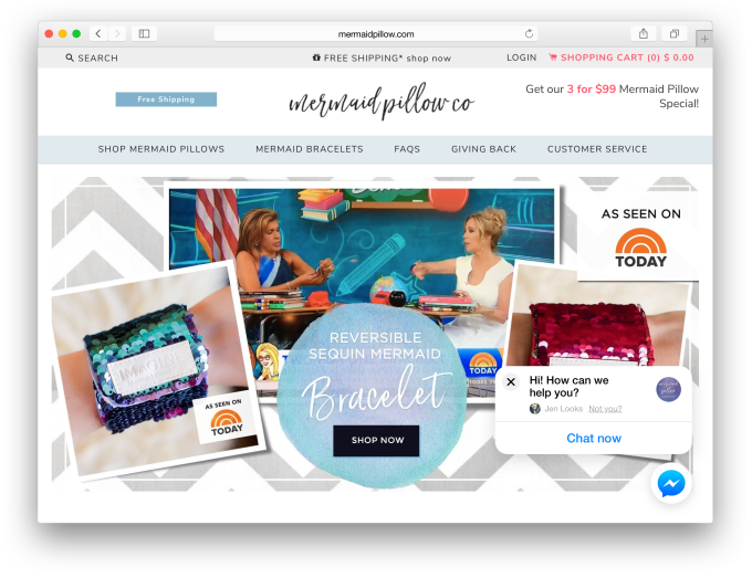 Web siteleri İçin Facebook Messenger Tanıtıldı