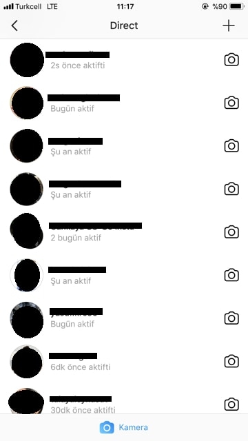 Instagram Son Görülme