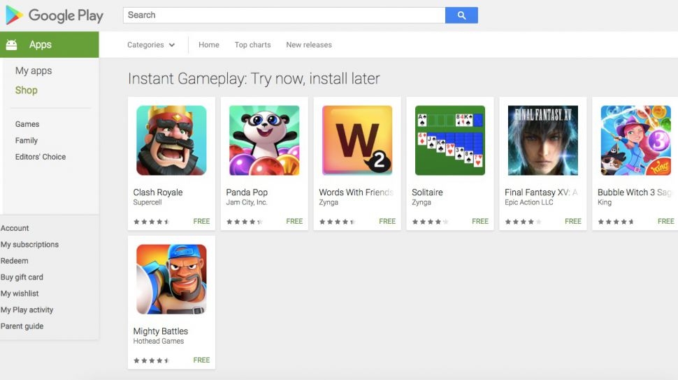 Google Play Instant Nedir