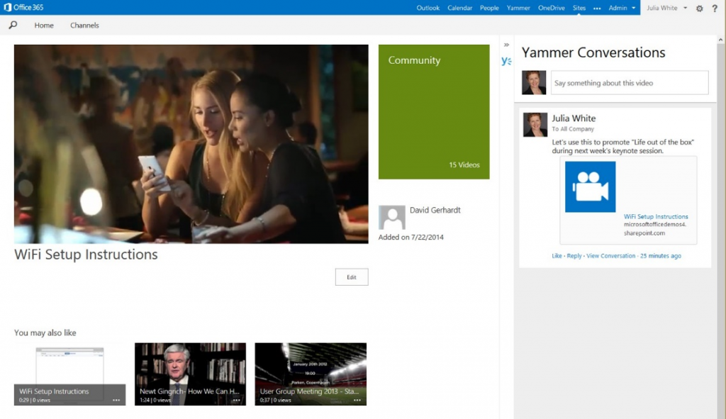 Office 365 Video