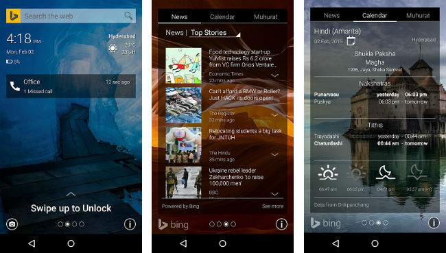 Picturesque Lock Screen