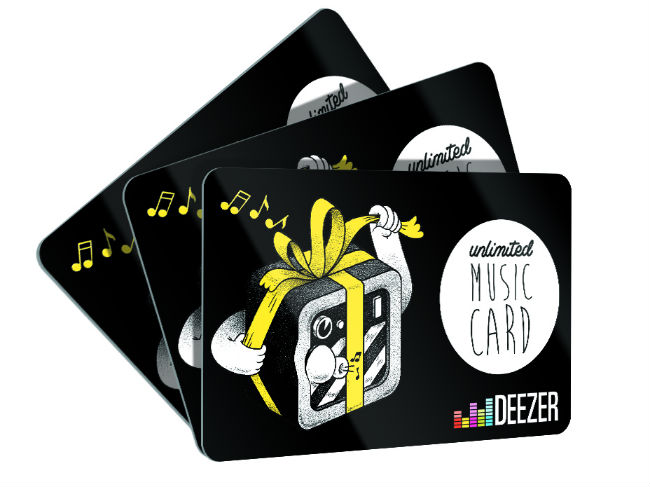 Deezer Hediye Kartları