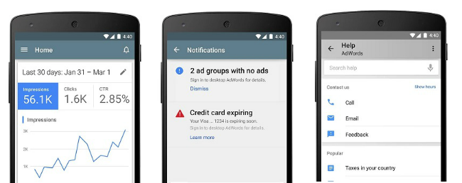 Google Adwords Android