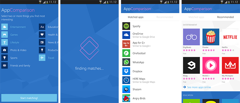 AppComparison