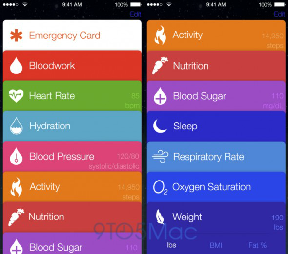 Apple Healthbook