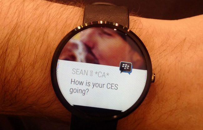 BBM Android Wear