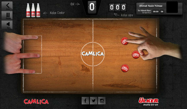 Çamlıca Kapak Futbolu