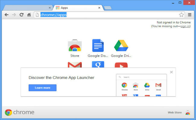 Google Chrome 39