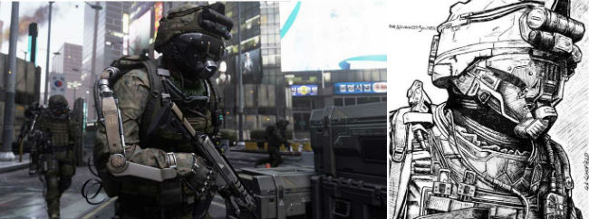 COD: Advanced Warfare eskiz