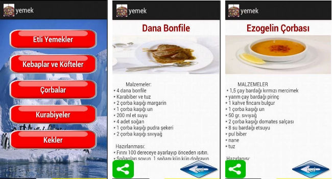 En leziz seçme yemekler