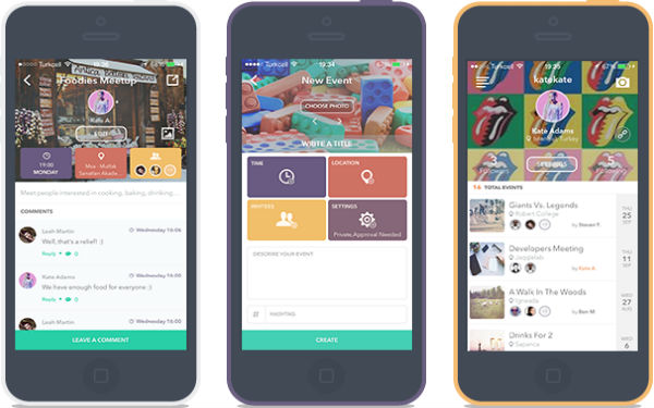 Etkinlik Keşif Uygulaması Invitans