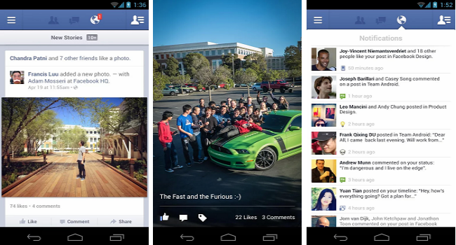 Facebook Android indir