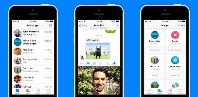 Facebook Messenger Video Update