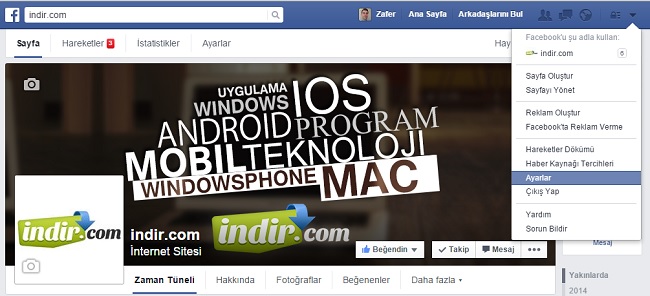 Facebook'ta Otomatik Video Oynatma Kapatma