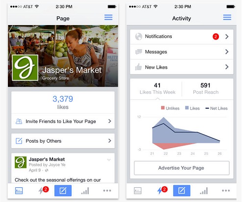 Facebook Pages Manager