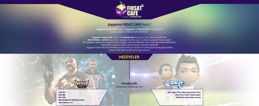 Joygame Fırsat Cafe