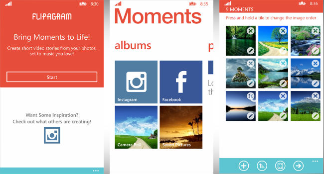 Flipagram Windows Phone