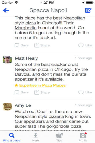 Foursquare Expertise
