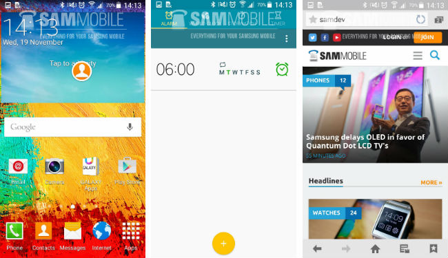 Android 5.0 - Galaxy Note 3