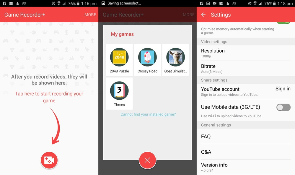 Samsung Game Recorder+