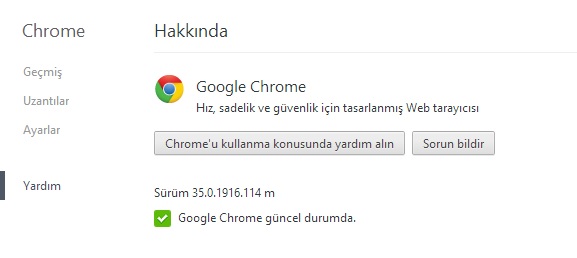 Google Chrome 35