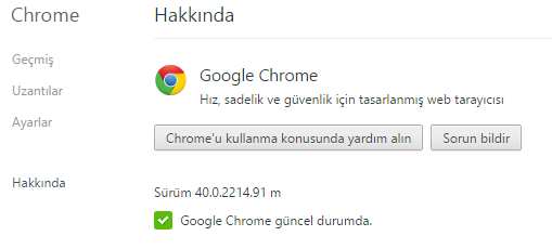 Google Chrome 40