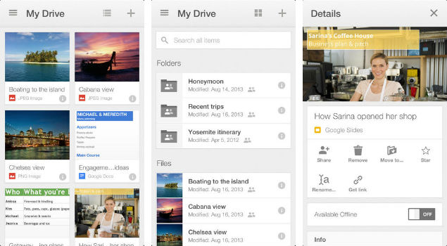 Google Drive iOS