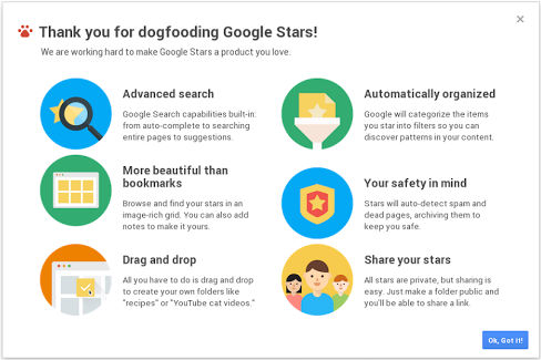 Google Stars