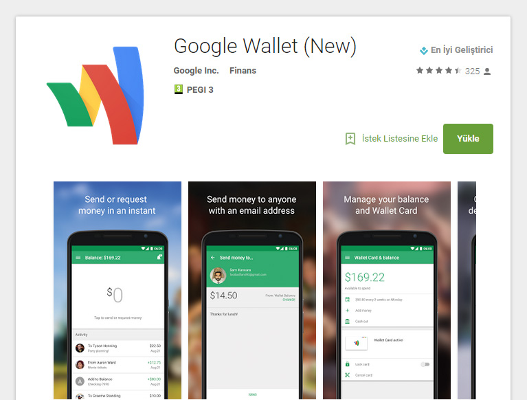 Google Wallet New