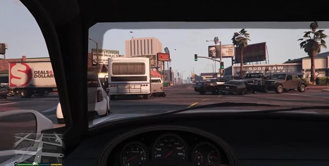 GTA V Trafik Karmaşası Videosu