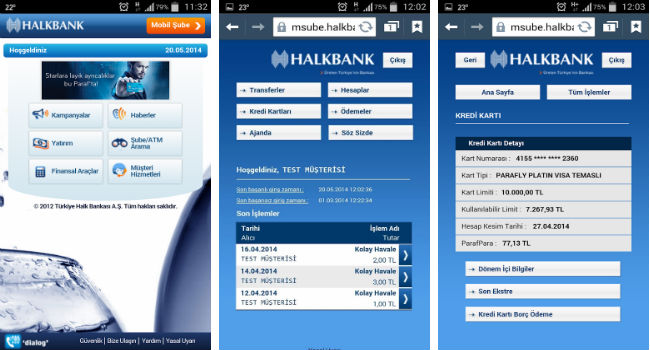 Halkbank Mobil Bankacılık