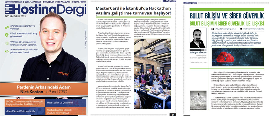 Hosting Dergi Android Uygulaması