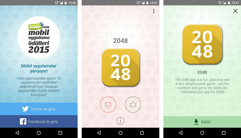 indir.com Mobil Uygulama Yarışması
