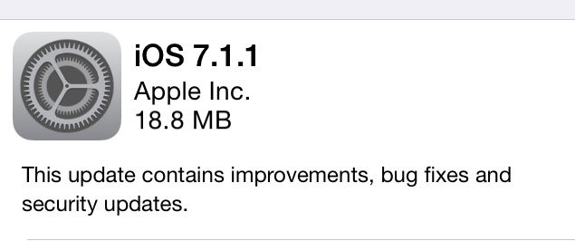 iOS 7.1.1